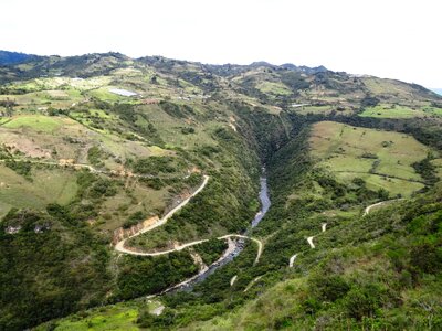 Paso del Angel on Moniquira River Boyaca, Colombia photo