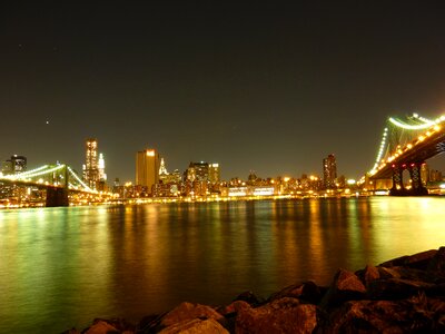 New york city city night photo