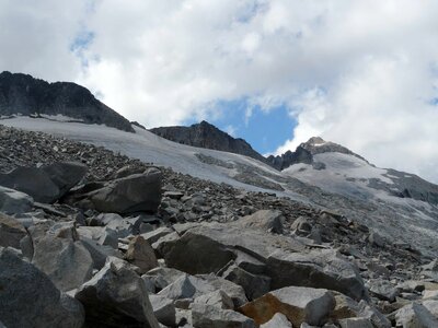 Cliff geology glacier