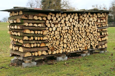 Holzstapel stack like photo
