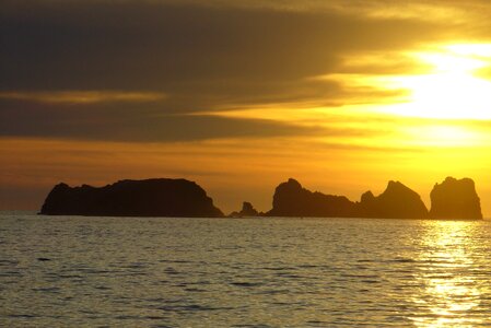 Sky paradise seascape