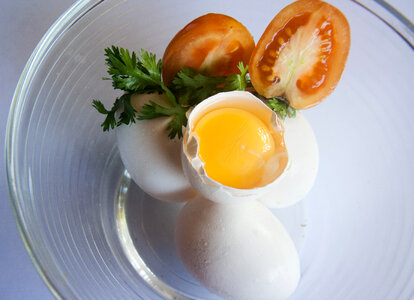 Eggs Salad Yolk photo