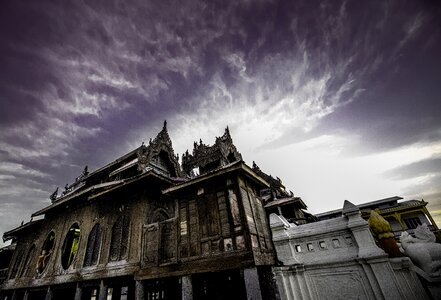 Shan state myanmar burma architecture photo