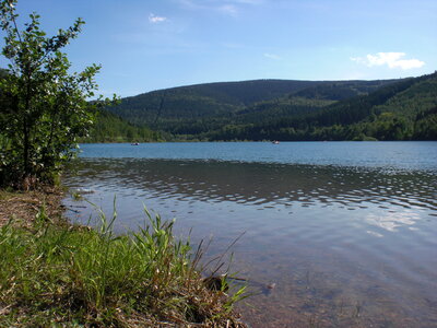 Scene at Granetalsperre reservoir No.1 photo