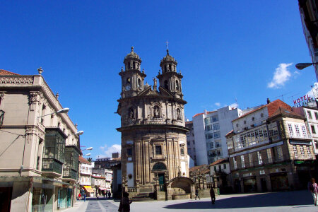 Peregrina Chapel in Pontevedra, Spain photo