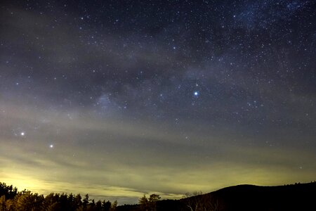 Night nighttime astronomy photo