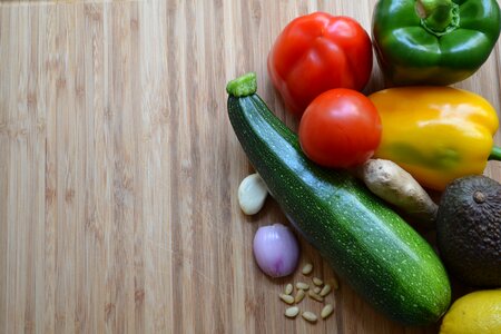 Onion red zucchini