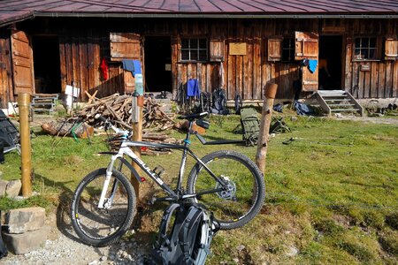 Bike ride wheel break
