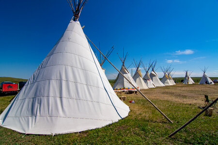 Teepees tent photo