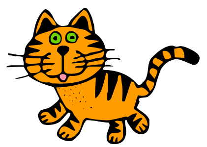 Animal art cat