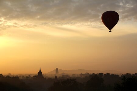 Bagan myanmar ballooning