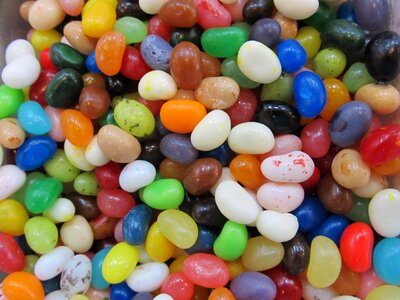Jelly sugar colorful
