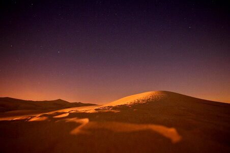 Beautiful Photo dawn desert