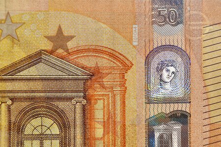 Banknote close-up European