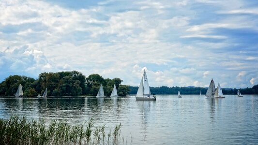 Lake water water sports photo