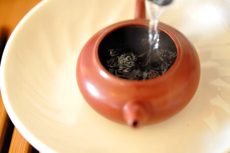 Chinese tea tea teapot photo