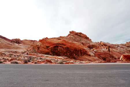 Rainbow Valley, Valley of Fire State Park, Nevada, USA photo