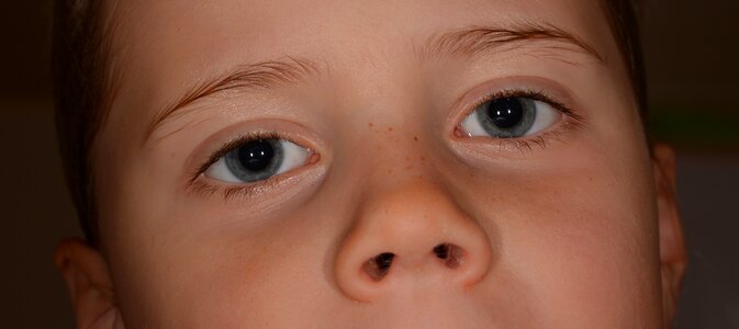 Girl face eyes