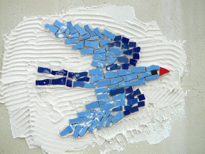 Blue colorful tinker