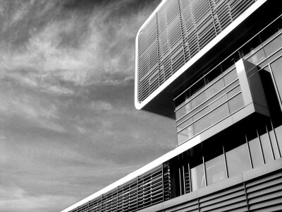 Architecture front window city