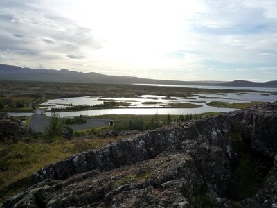 Nature landscape tectonic plate warp