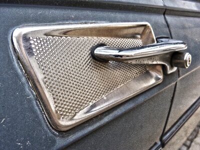 Hand door detail