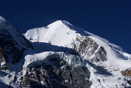 Nepal mountains rock photo