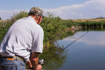 Veterans go fishing-1 photo