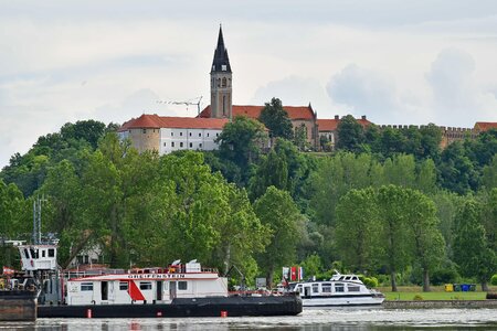 Castle church tower Croatia