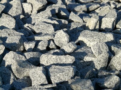 Granite gabionensteine chunks of granite photo