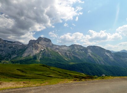 Col d'Aubisque Col in France photo