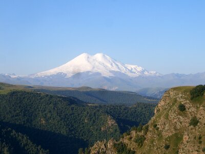 Northern caucasus landscape nature