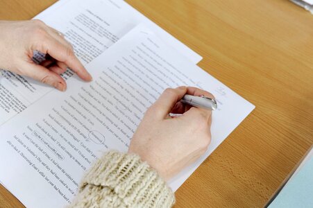 Library paper write