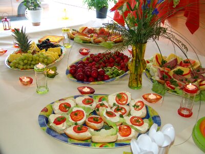 Feast buffet invitation