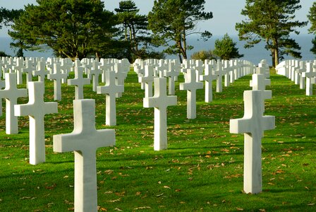 D day cemetery omaha beach photo