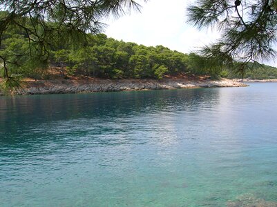 Coastline sea landscape photo