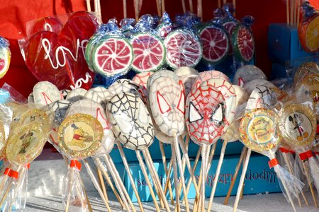 Candy delicious sticks