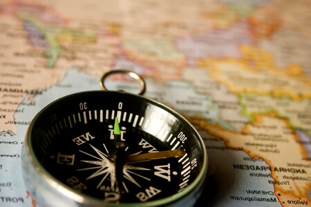 Compass device east