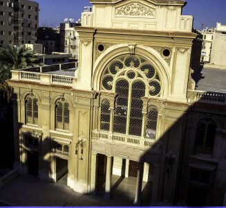 Eliyahu Hanavi Synagogue in Alexandria, Egypt photo