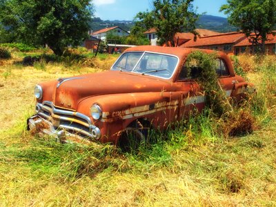 Rusty vehicle travel