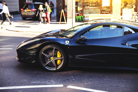 Black Ferrari photo