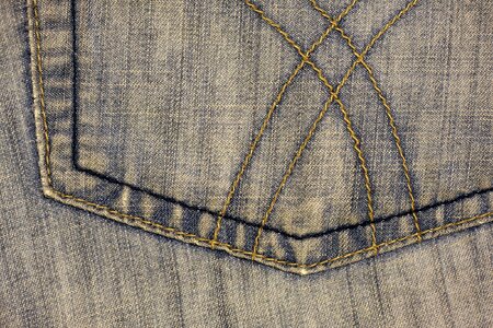 Blue trouser trouser pocket