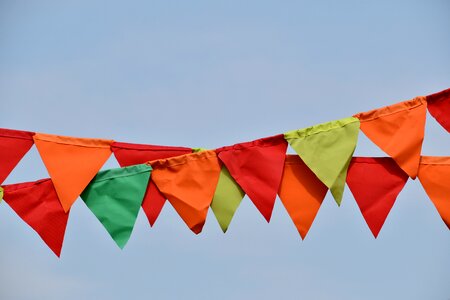 Blue Sky carnival colorful photo