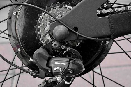 Chain gearshift wheel