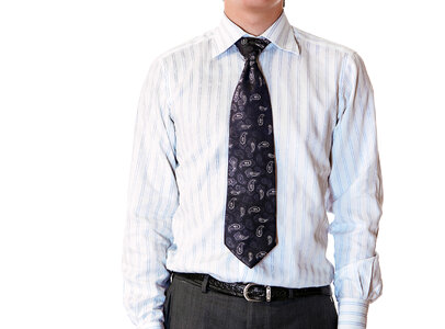 man with necktie photo
