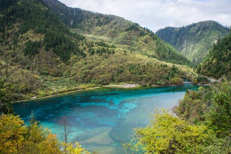 Southwest china national park jiuzhaigou