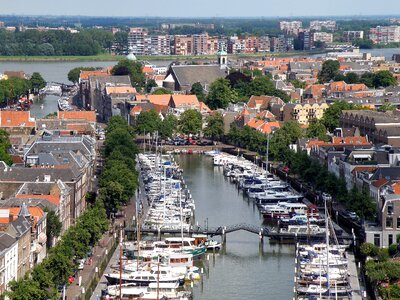 Landscape of Dordrecht Netherlands