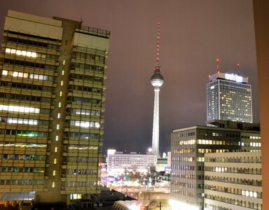Berlin TV Tower within the City photo