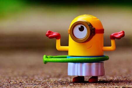 Children figure cute