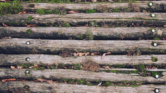 Planks brown wooden